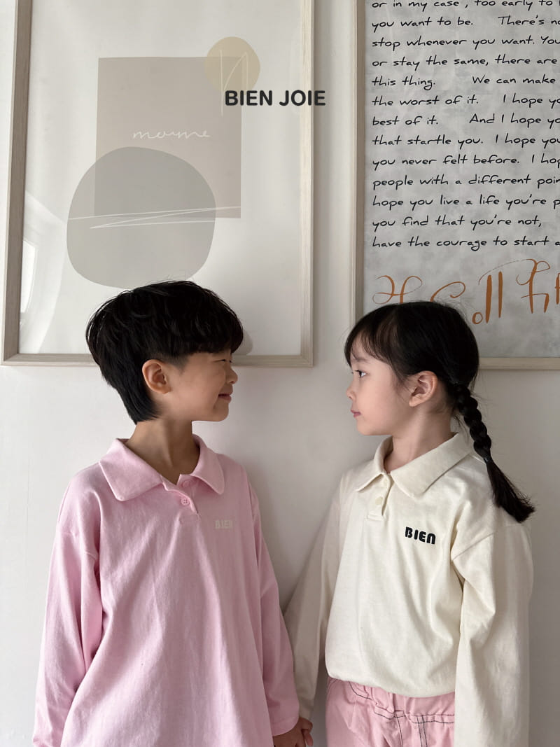 Bien Joie - Korean Children Fashion - #fashionkids - Lodi Collar Tee - 11