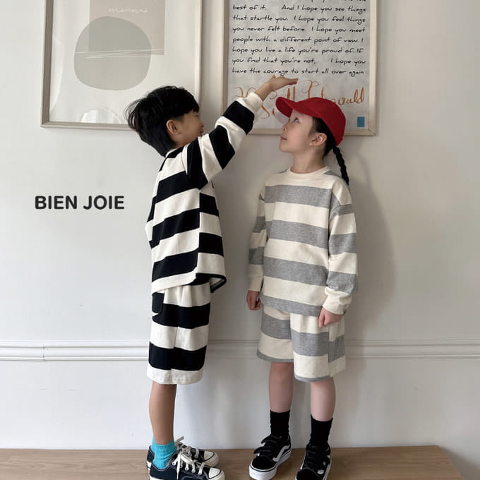 Bien Joie - Korean Children Fashion - #fashionkids - Phantom Top Bottom Set