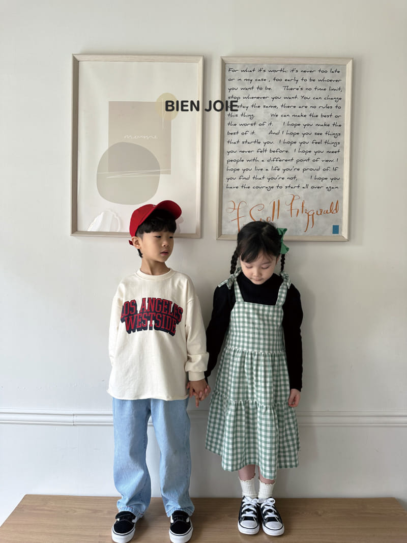 Bien Joie - Korean Children Fashion - #kidzfashiontrend - Early Denim Pants - 11