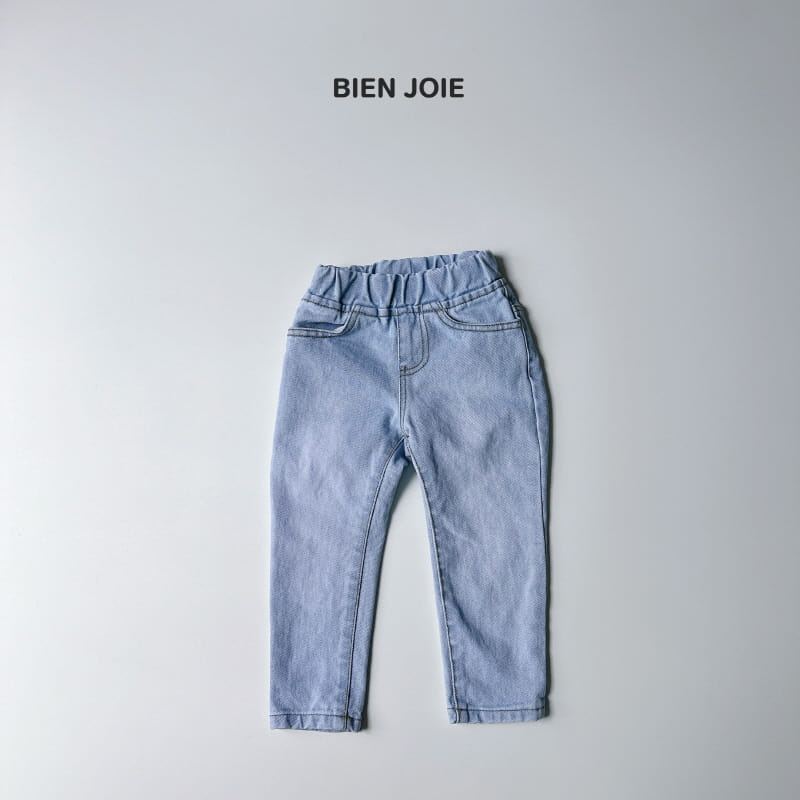 Bien Joie - Korean Children Fashion - #kidzfashiontrend - Crunchy Denim Pants - 6