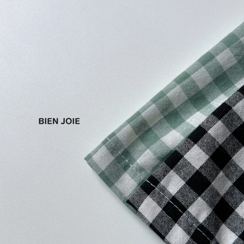 Bien Joie - Korean Children Fashion - #kidzfashiontrend - Bon Bon Check One-Piece - 8