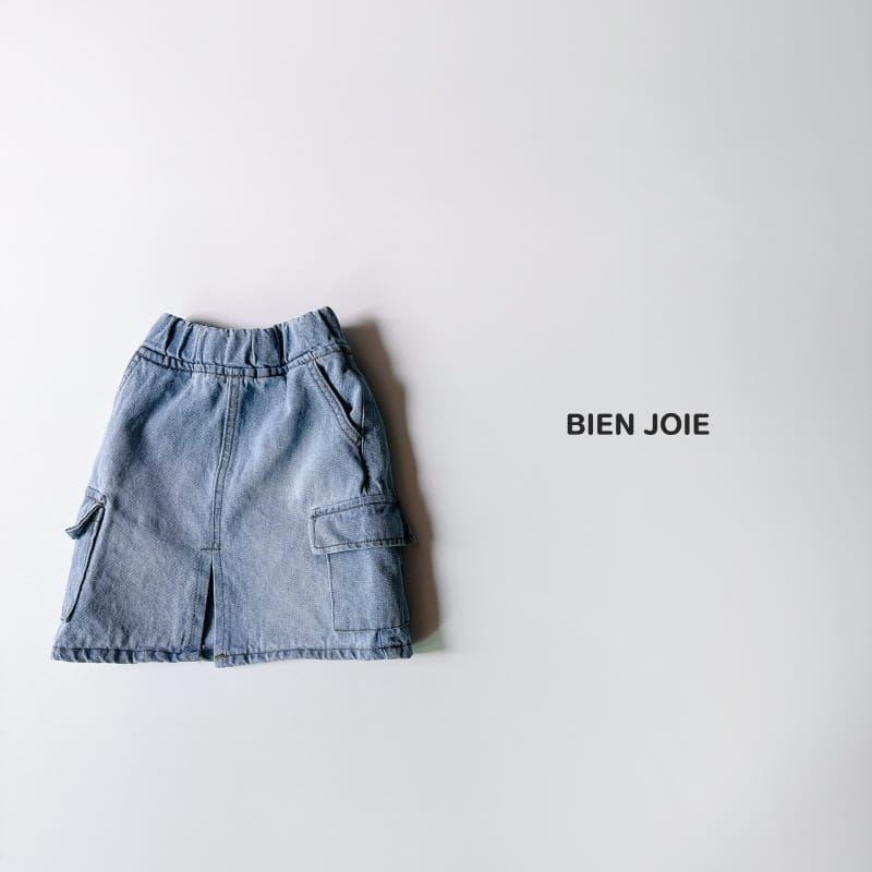 Bien Joie - Korean Children Fashion - #kidzfashiontrend - Julie Denim Skirt - 6