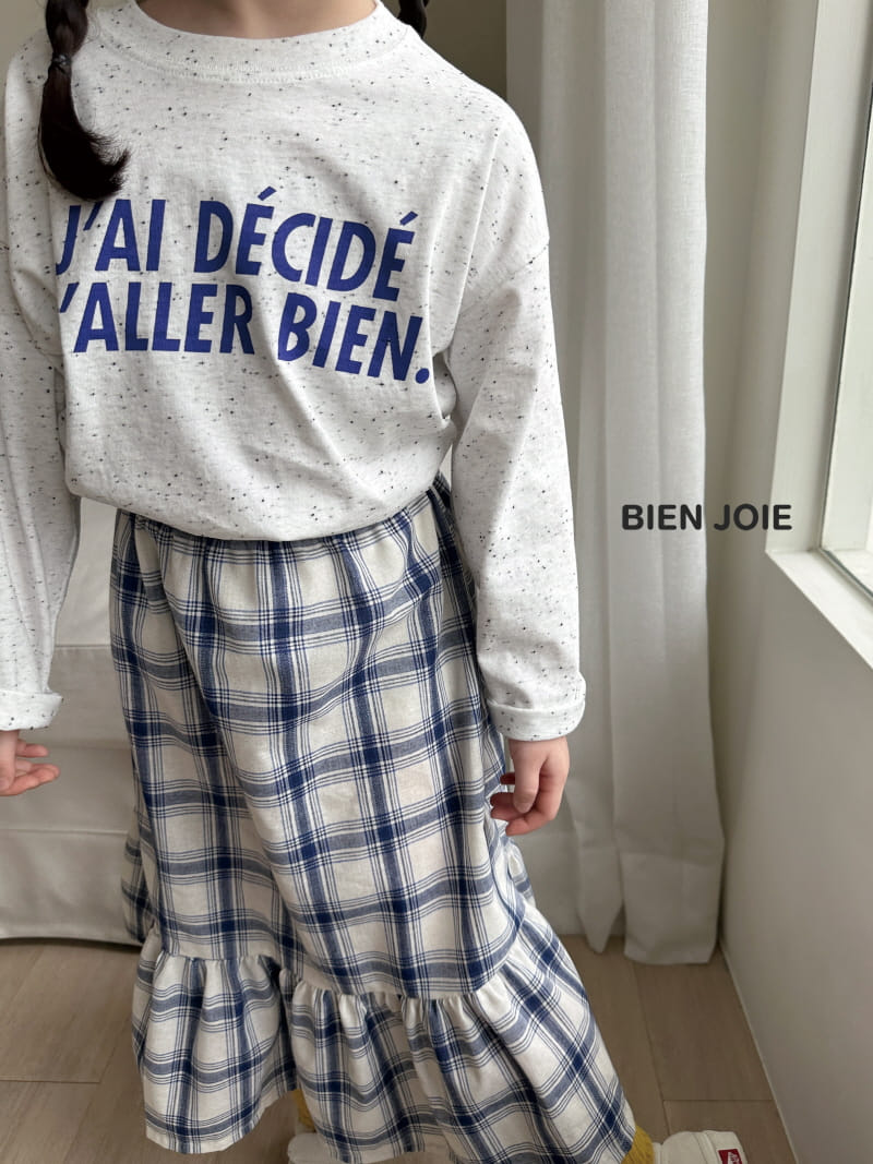 Bien Joie - Korean Children Fashion - #littlefashionista - Sunny Check Skirt - 9