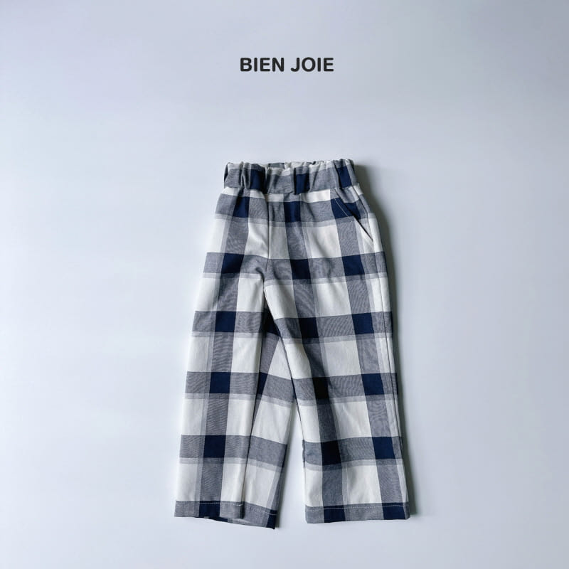Bien Joie - Korean Children Fashion - #littlefashionista - Dex Check PantS - 3