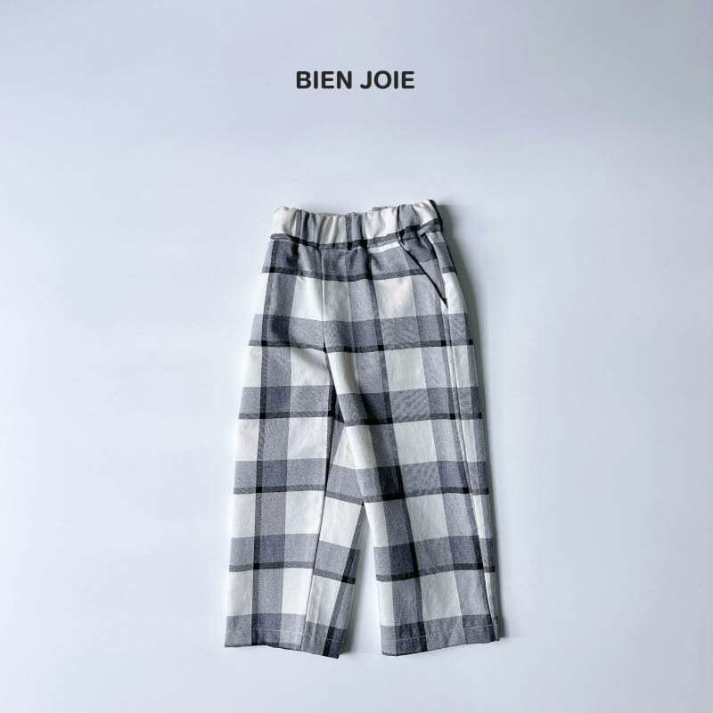 Bien Joie - Korean Children Fashion - #littlefashionista - Dex Check PantS - 4