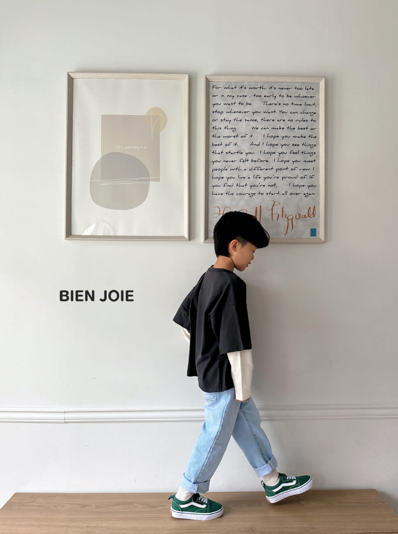Bien Joie - Korean Children Fashion - #minifashionista - Crunchy Denim Pants - 10