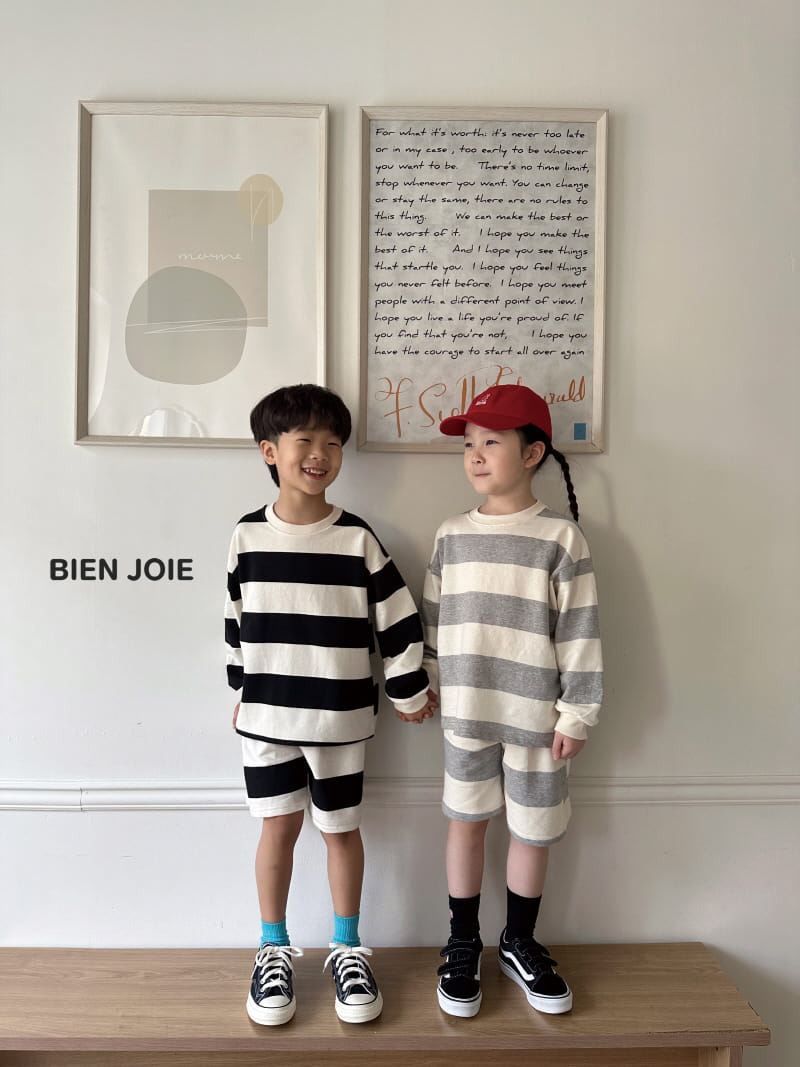 Bien Joie - Korean Children Fashion - #minifashionista - Phantom Top Bottom Set - 8