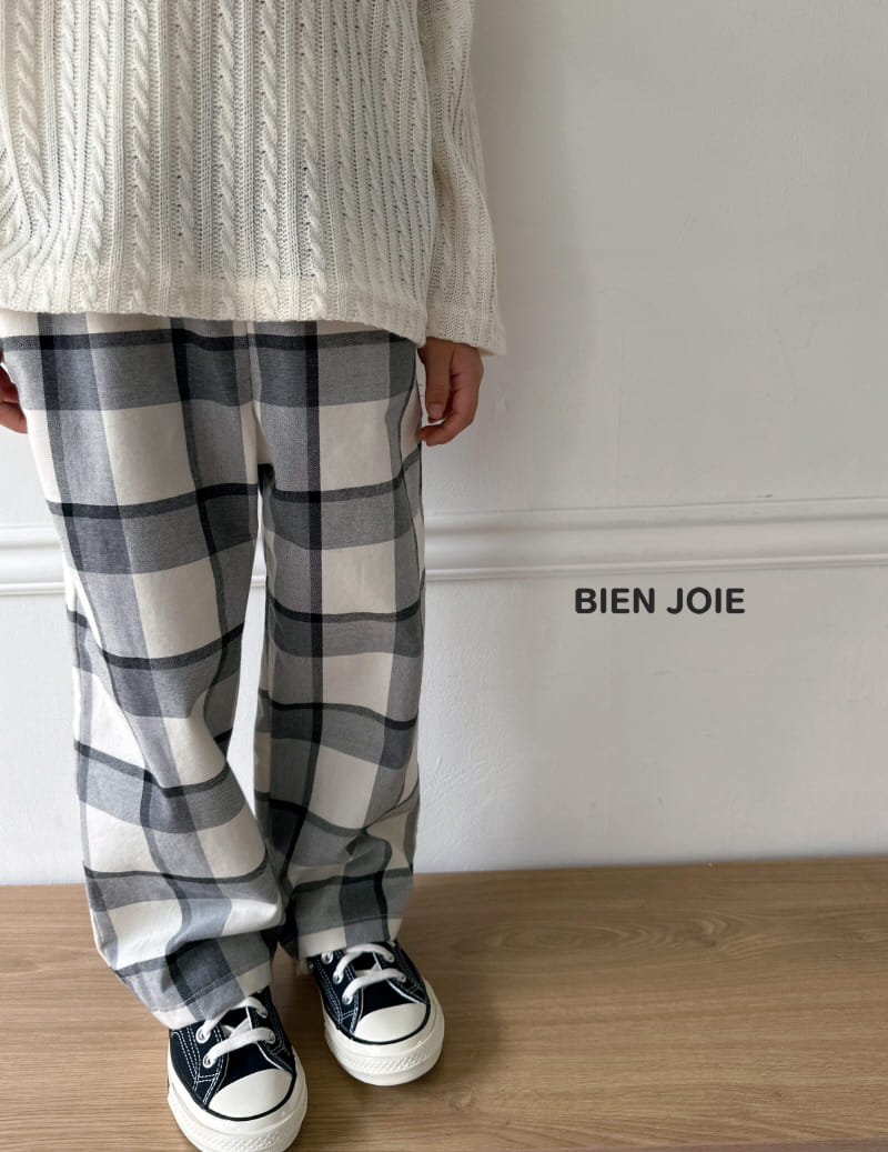 Bien Joie - Korean Children Fashion - #stylishchildhood - Dex Check PantS - 9