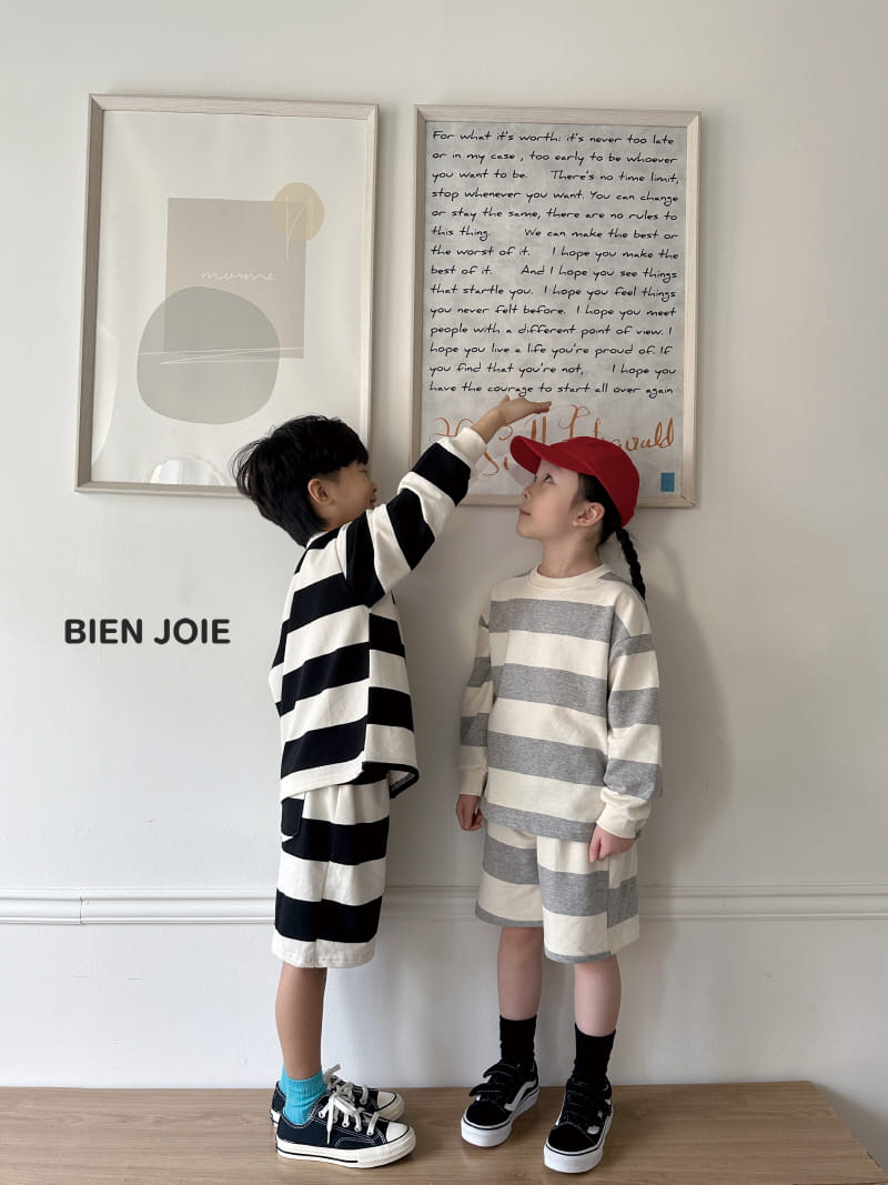 Bien Joie - Korean Children Fashion - #todddlerfashion - Phantom Top Bottom Set - 10