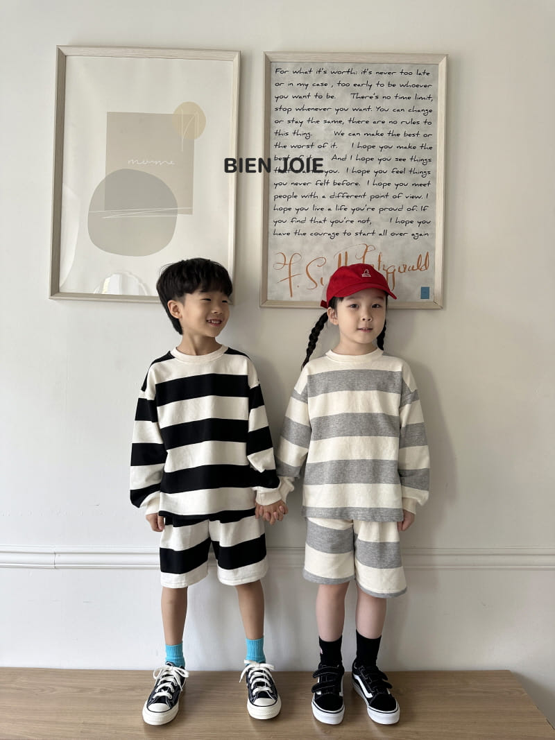 Bien Joie - Korean Children Fashion - #toddlerclothing - Phantom Top Bottom Set - 11