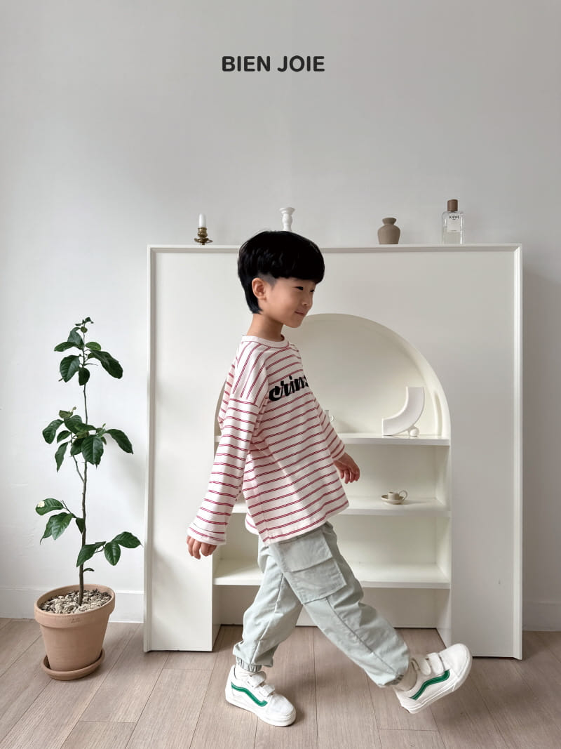 Bien Joie - Korean Children Fashion - #toddlerclothing - Sewing Cargo PantS - 9