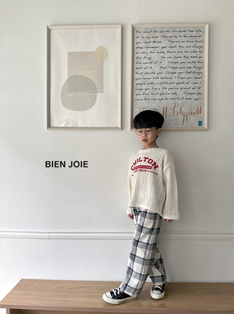 Bien Joie - Korean Children Fashion - #toddlerclothing - Dex Check PantS - 8