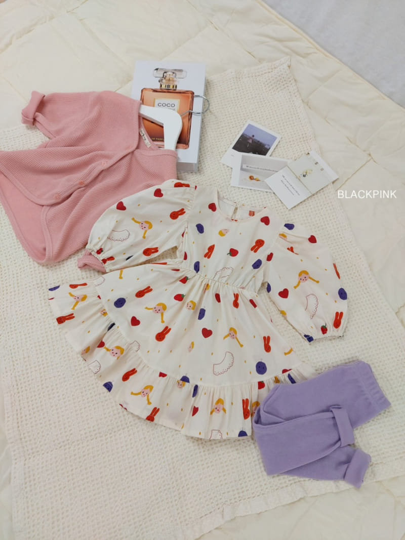 Black Pink - Korean Children Fashion - #designkidswear - Kindergarten One-Piece - 7