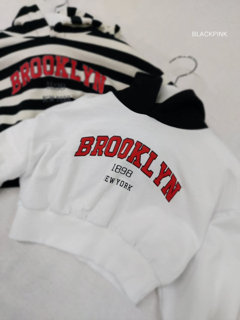 Black Pink - Korean Children Fashion - #designkidswear - Brooklyn Crop Hoody Tee - 5