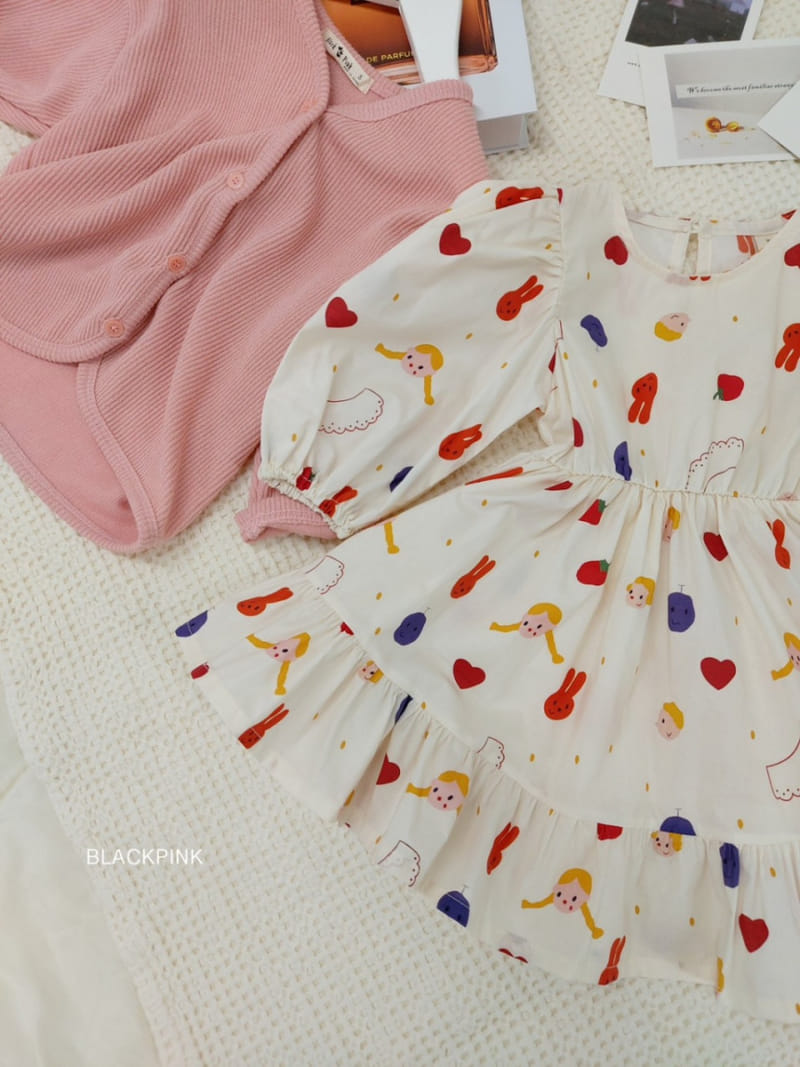 Black Pink - Korean Children Fashion - #fashionkids - Kindergarten One-Piece - 9