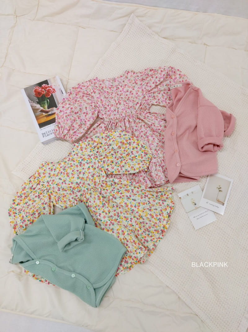 Black Pink - Korean Children Fashion - #magicofchildhood - Kiel One-Piece - 2