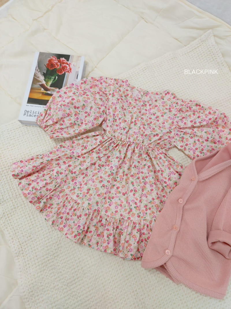 Black Pink - Korean Children Fashion - #toddlerclothing - Kiel One-Piece - 6