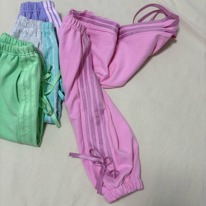 Boboj - Korean Children Fashion - #discoveringself - 4Line Pants With Adult