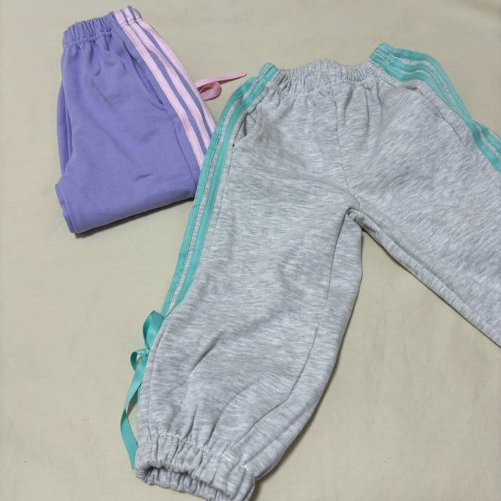Boboj - Korean Children Fashion - #kidzfashiontrend - 4Line Pants With Adult - 5