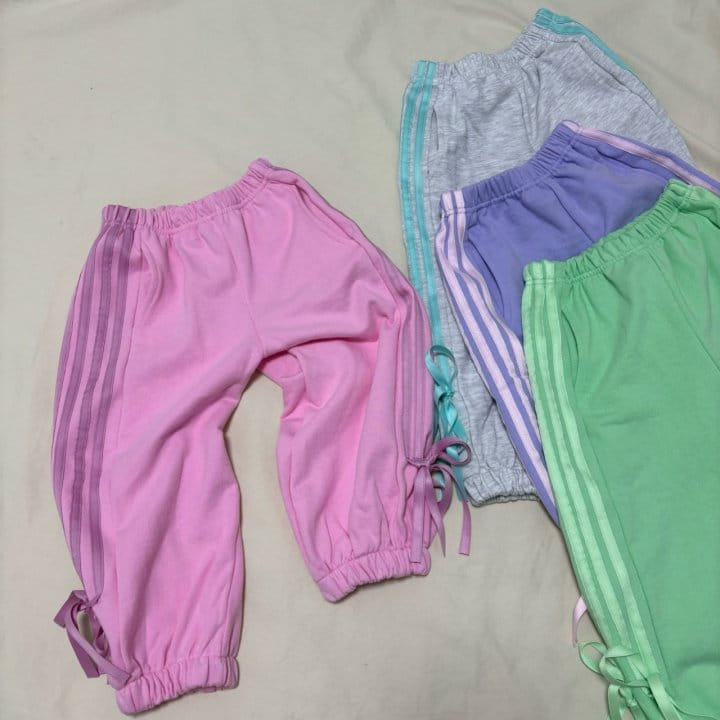 Boboj - Korean Children Fashion - #magicofchildhood - 4Line Pants With Adult - 8