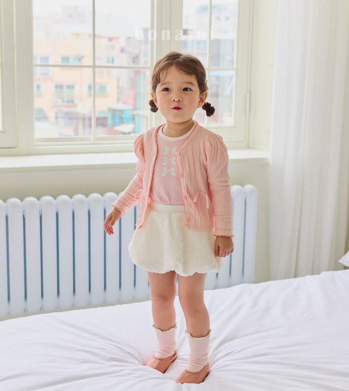 Bonaloi - Korean Children Fashion - #childrensboutique - Pincot Rib Cardigan - 10