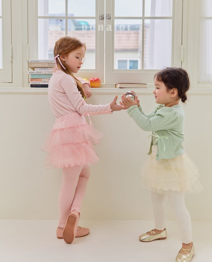 Bonaloi - Korean Children Fashion - #fashionkids - Rila Sha Skirt Leggings - 11