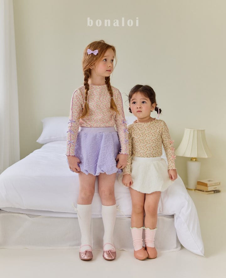 Bonaloi - Korean Children Fashion - #kidzfashiontrend - Mongle Pumpkin Skirt Pants - 3