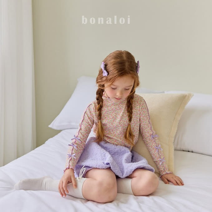 Bonaloi - Korean Children Fashion - #kidzfashiontrend - Jelly Interlock Tee