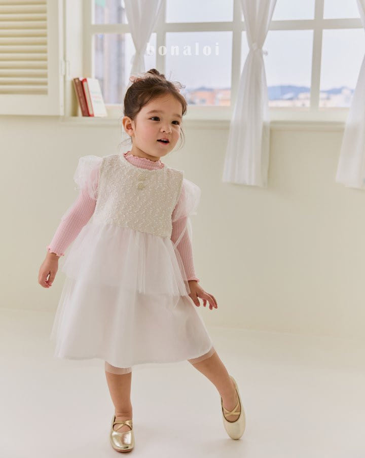 Bonaloi - Korean Children Fashion - #littlefashionista - Pure Kan Kan One-Piece - 3