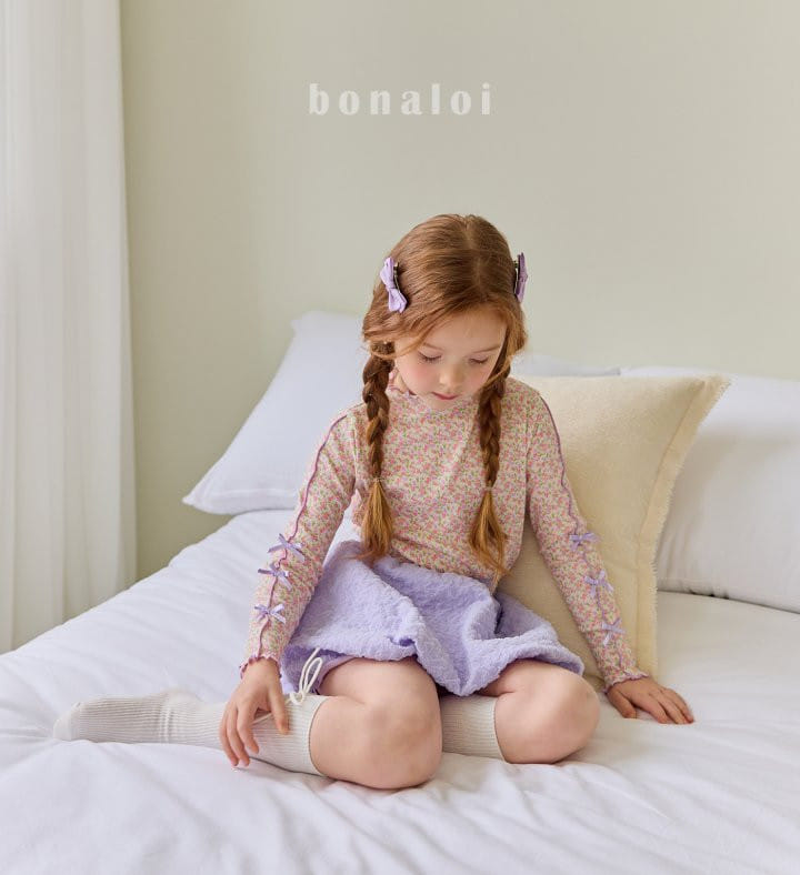 Bonaloi - Korean Children Fashion - #minifashionista - Jelly Interlock Tee - 5