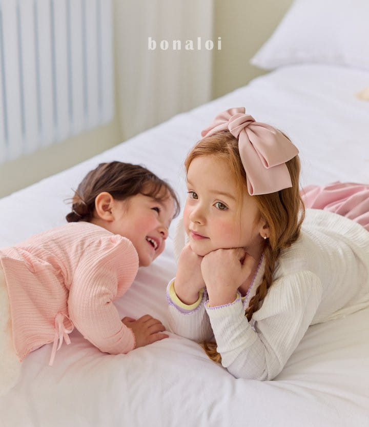 Bonaloi - Korean Children Fashion - #prettylittlegirls - Satin Ribbon Hair Band - 3