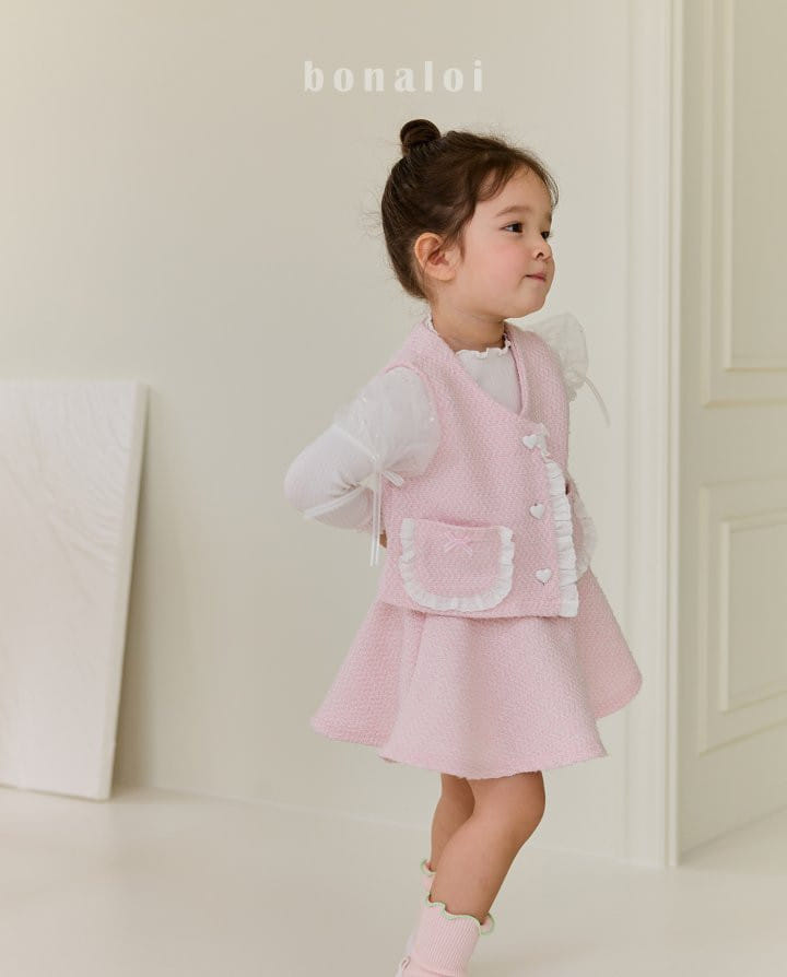 Bonaloi - Korean Children Fashion - #prettylittlegirls - Roman Mesh Tee - 7