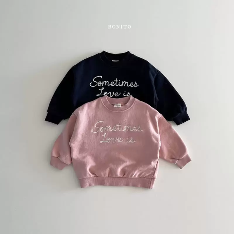 Bonito - Korean Baby Fashion - #babyboutique - Sometimes Sweatshirt - 2