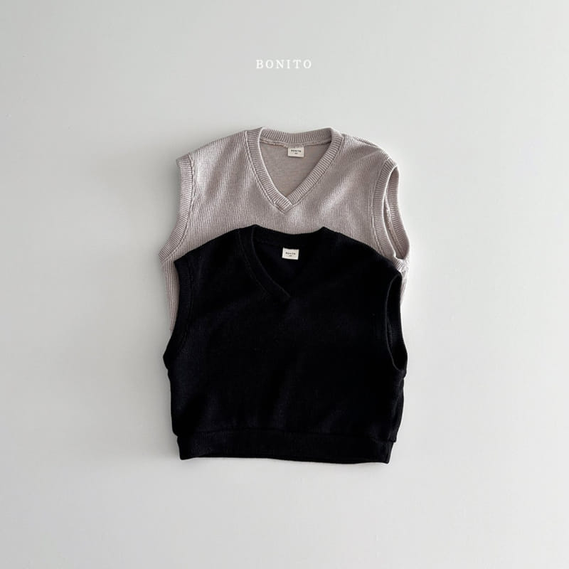 Bonito - Korean Baby Fashion - #babyboutique - Knit Vest