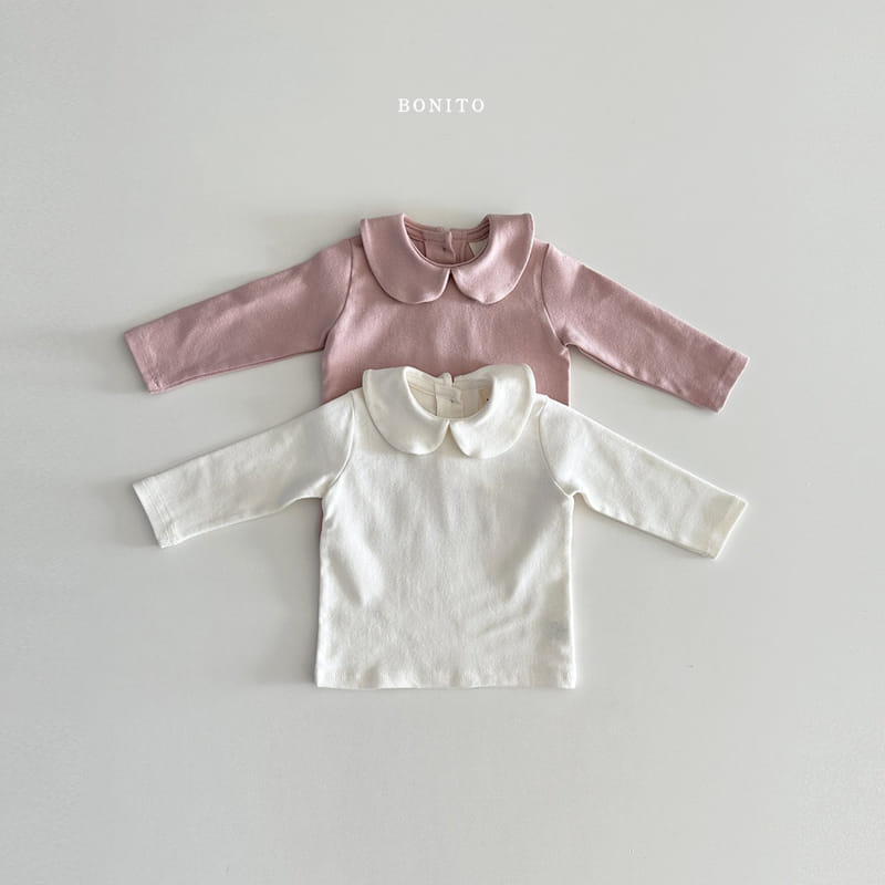 Bonito - Korean Baby Fashion - #babyboutique - Circle Collar Tee - 3