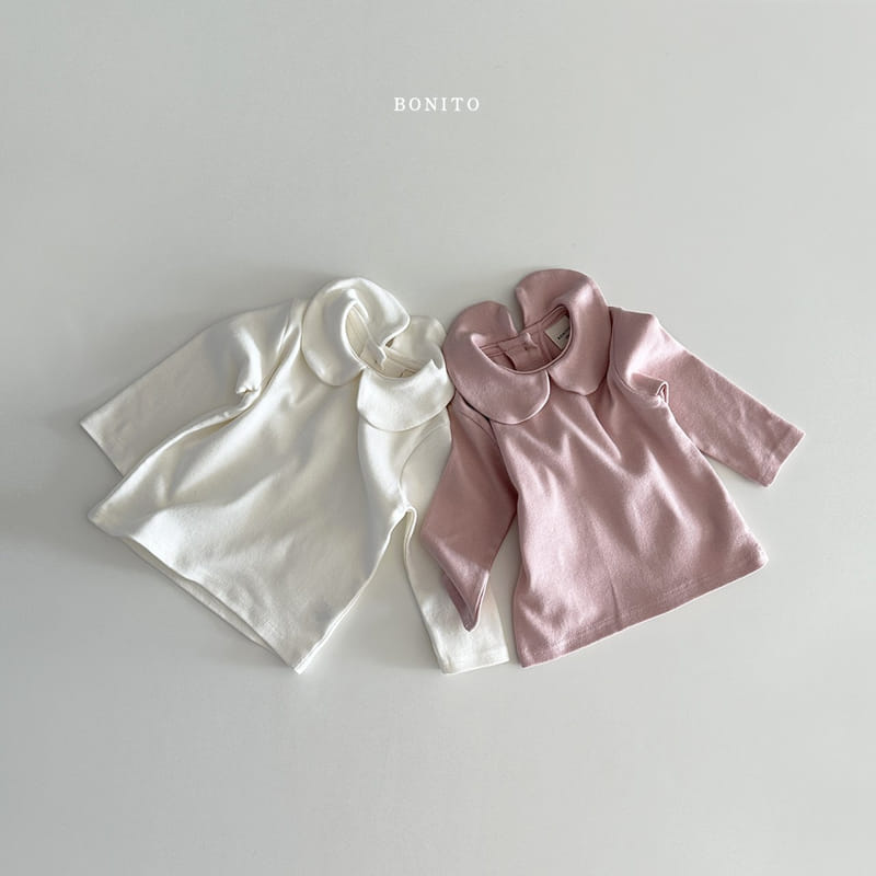 Bonito - Korean Baby Fashion - #babyboutique - Circle Collar Tee - 4