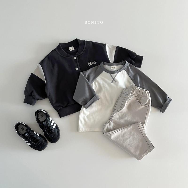 Bonito - Korean Baby Fashion - #babyboutiqueclothing - C Stitch Pants - 9