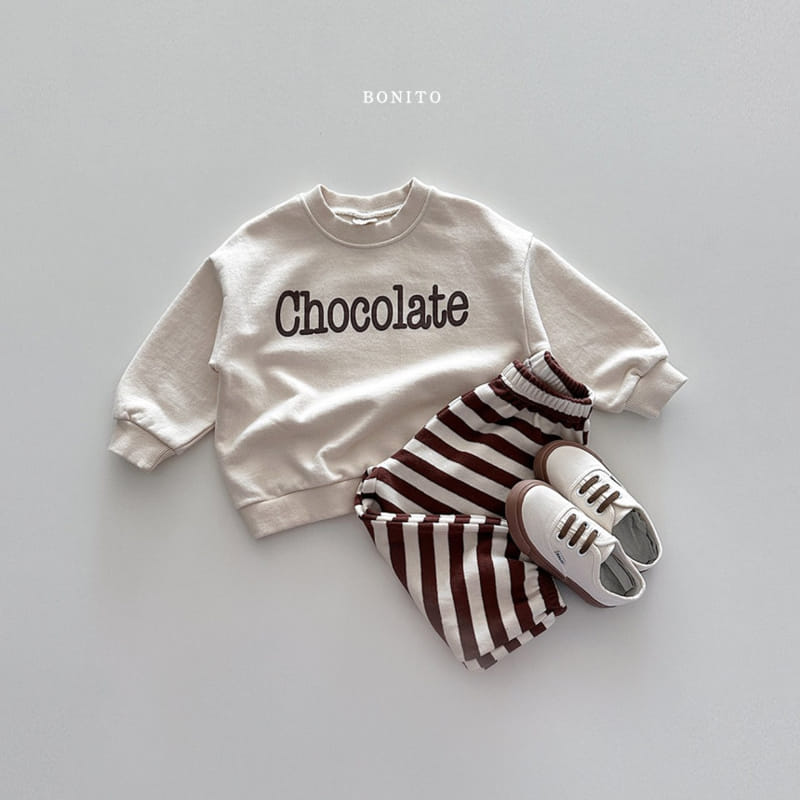 Bonito - Korean Baby Fashion - #babyboutiqueclothing - Chocolate Sweatshirt - 6