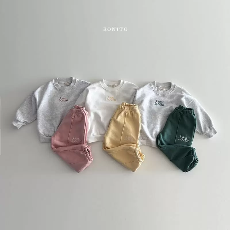 Bonito - Korean Baby Fashion - #babyboutique - I am Loved Top Bottom Set - 4