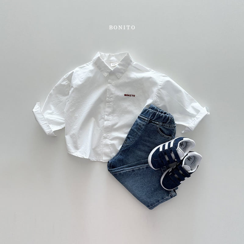 Bonito - Korean Baby Fashion - #babyboutique - Embroidery Shirt - 4