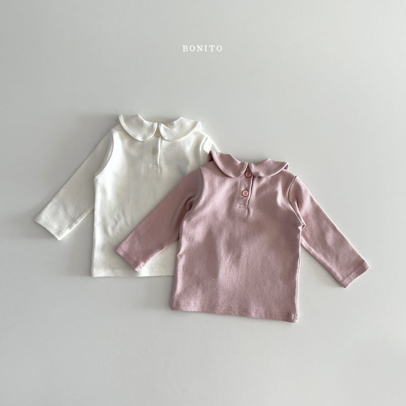 Bonito - Korean Baby Fashion - #babyboutiqueclothing - Circle Collar Tee - 5