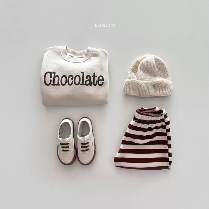Bonito - Korean Baby Fashion - #babyfashion - Chocolate Sweatshirt - 8