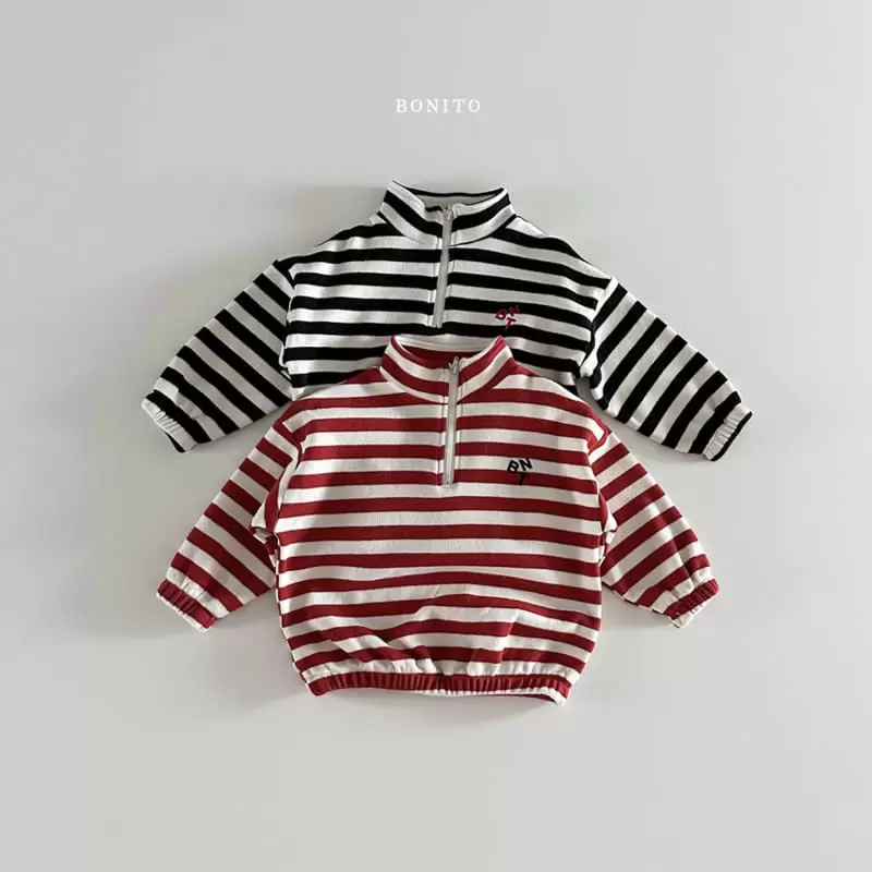 Bonito - Korean Baby Fashion - #babyfashion - ST Half Zip Up