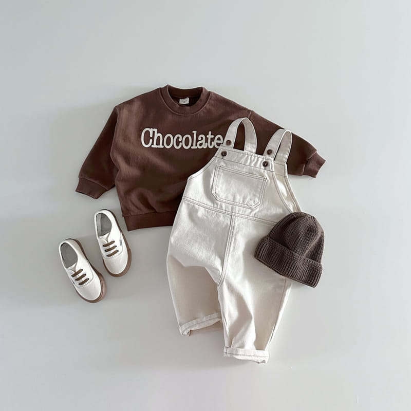 Bonito - Korean Baby Fashion - #babyfever - Chocolate Sweatshirt - 9