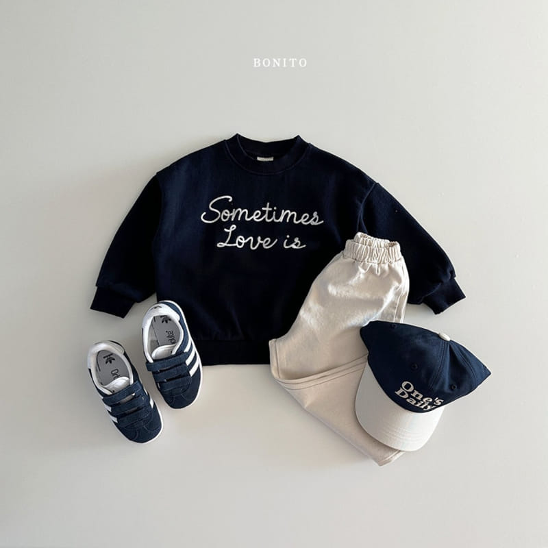 Bonito - Korean Baby Fashion - #babyfever - Sometimes Sweatshirt - 6