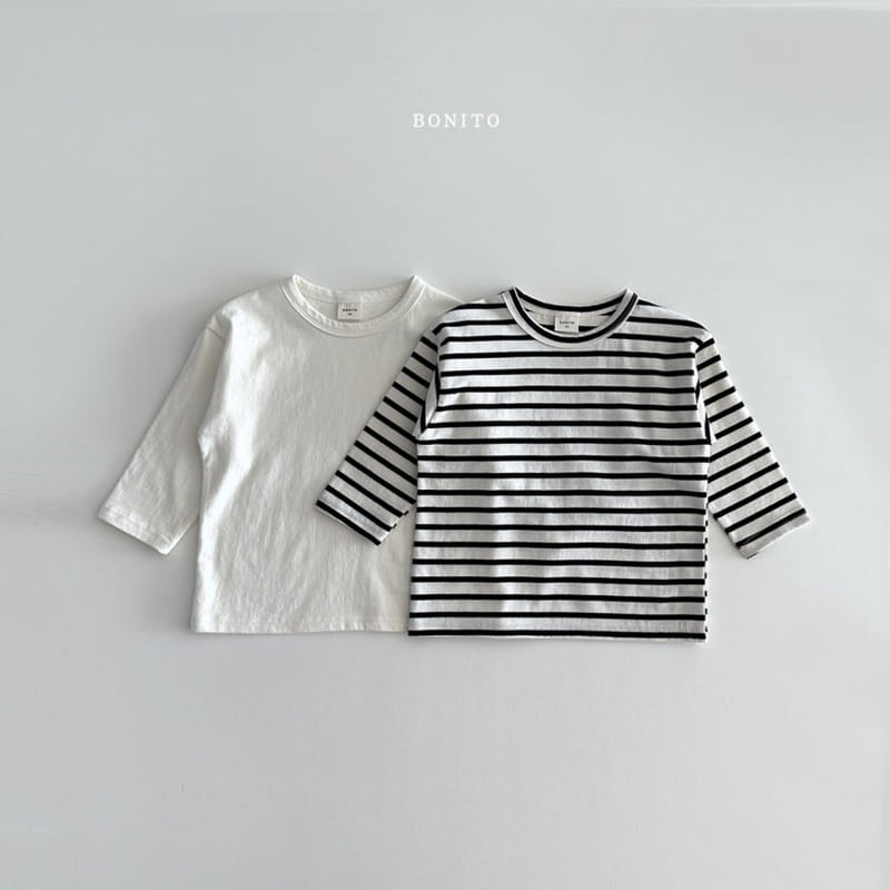 Bonito - Korean Baby Fashion - #babyfever - One Plus One Base Tee - 3
