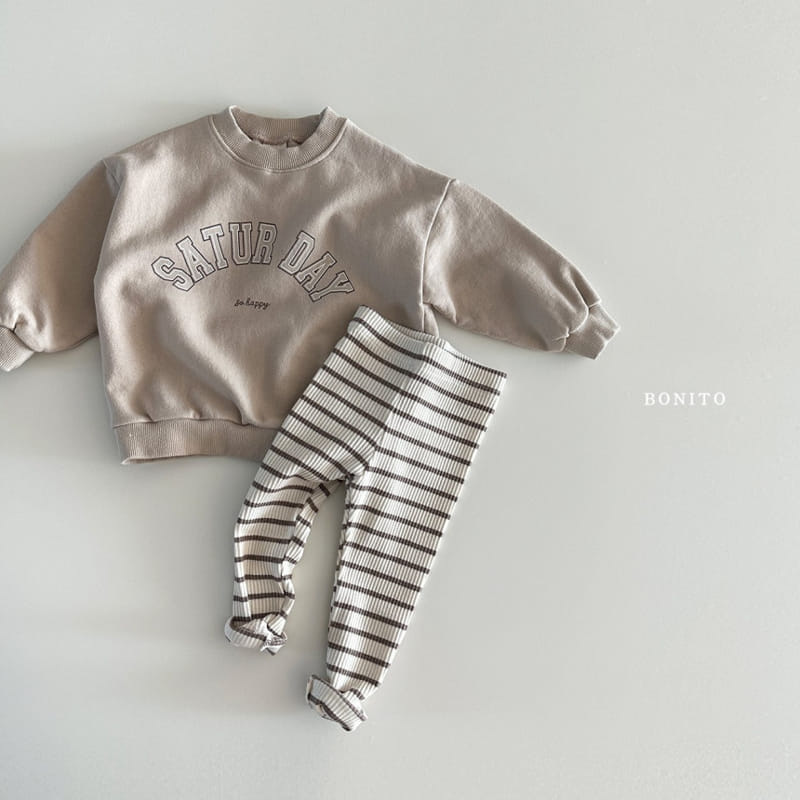 Bonito - Korean Baby Fashion - #babyfever - Rib Leggings - 4