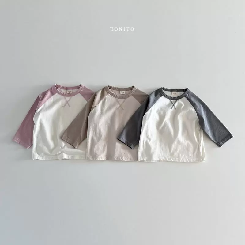Bonito - Korean Baby Fashion - #babygirlfashion - Raglan Dairuppa Tee - 3