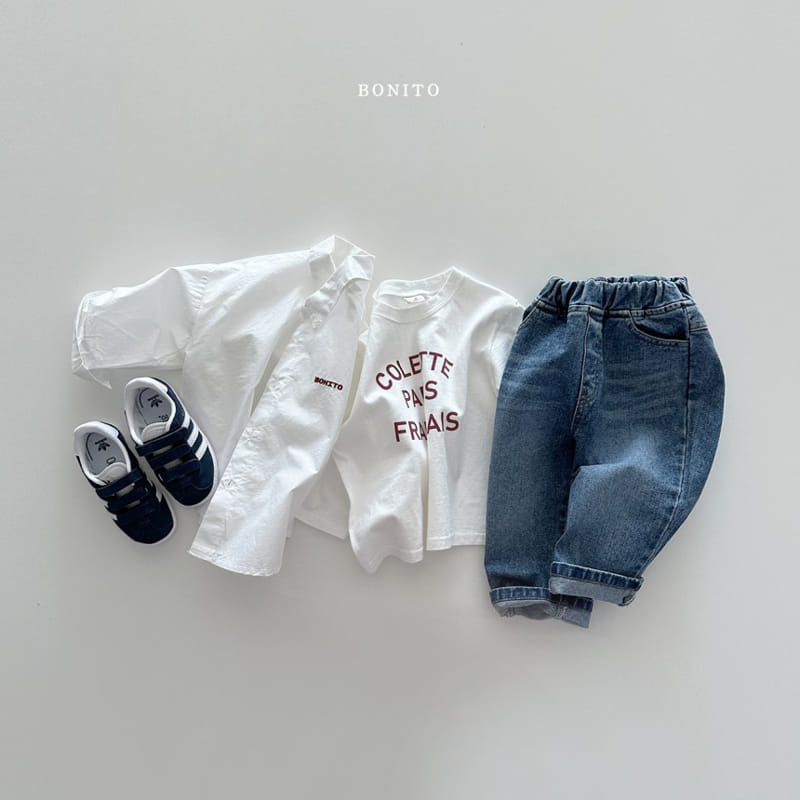Bonito - Korean Baby Fashion - #babygirlfashion - Embroidery Shirt - 8
