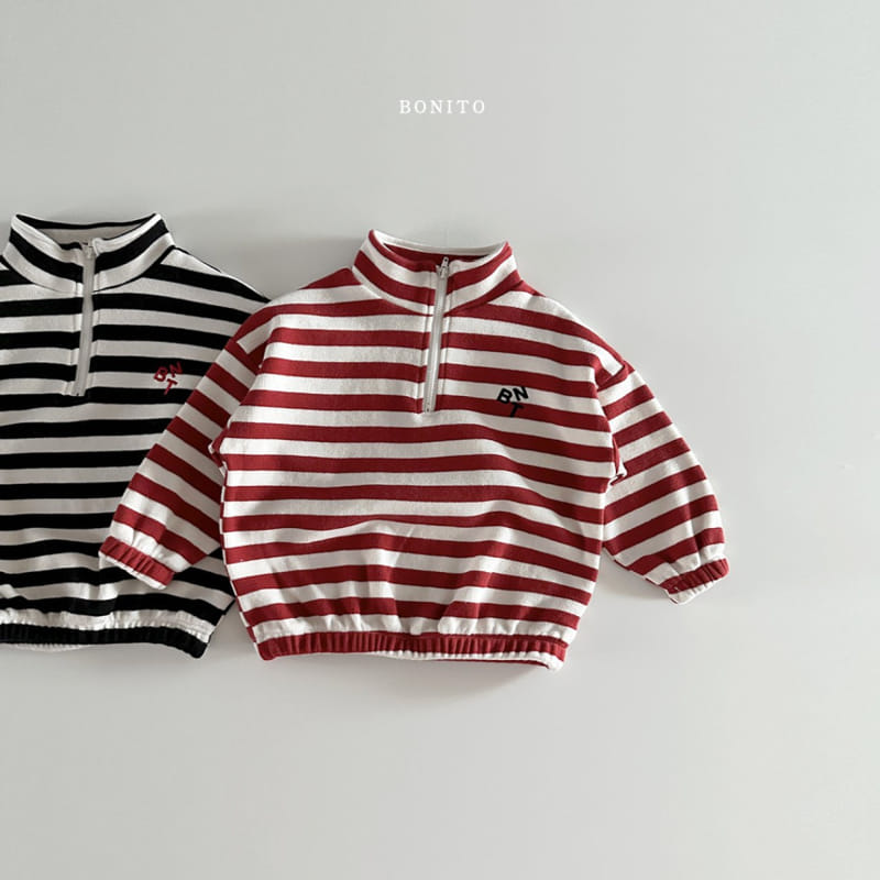 Bonito - Korean Baby Fashion - #babygirlfashion - ST Half Zip Up - 3
